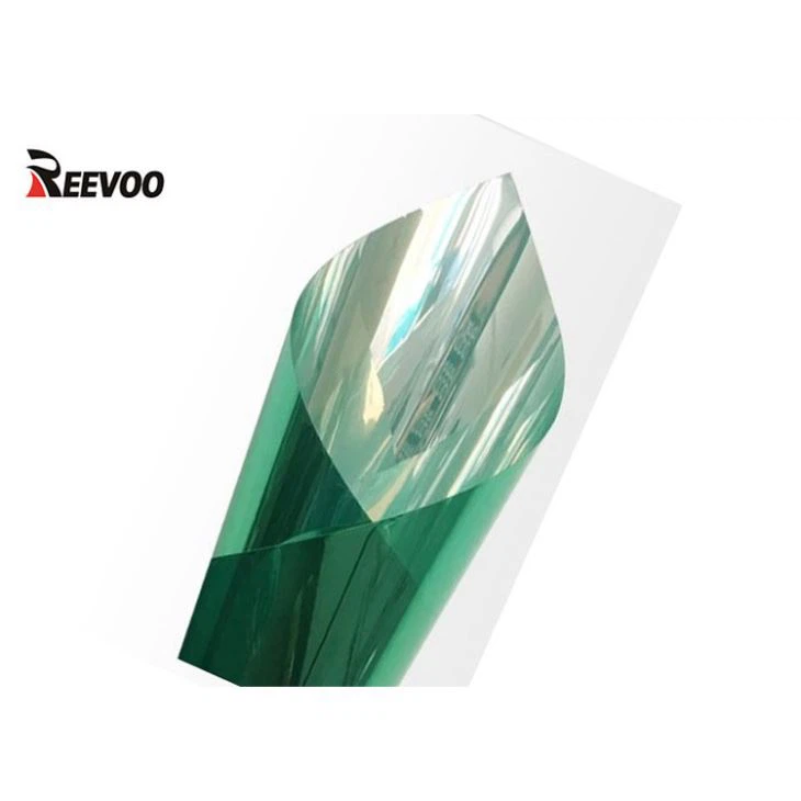 обојена зграда паметног стакла декоративна фолија за затамњивање прозора за заштиту